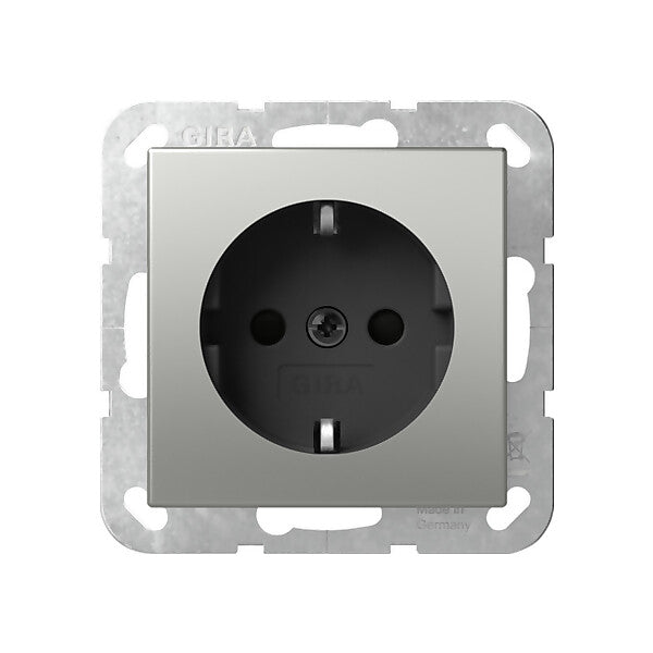 Gira Steckdose SH Edelstahl 4183600